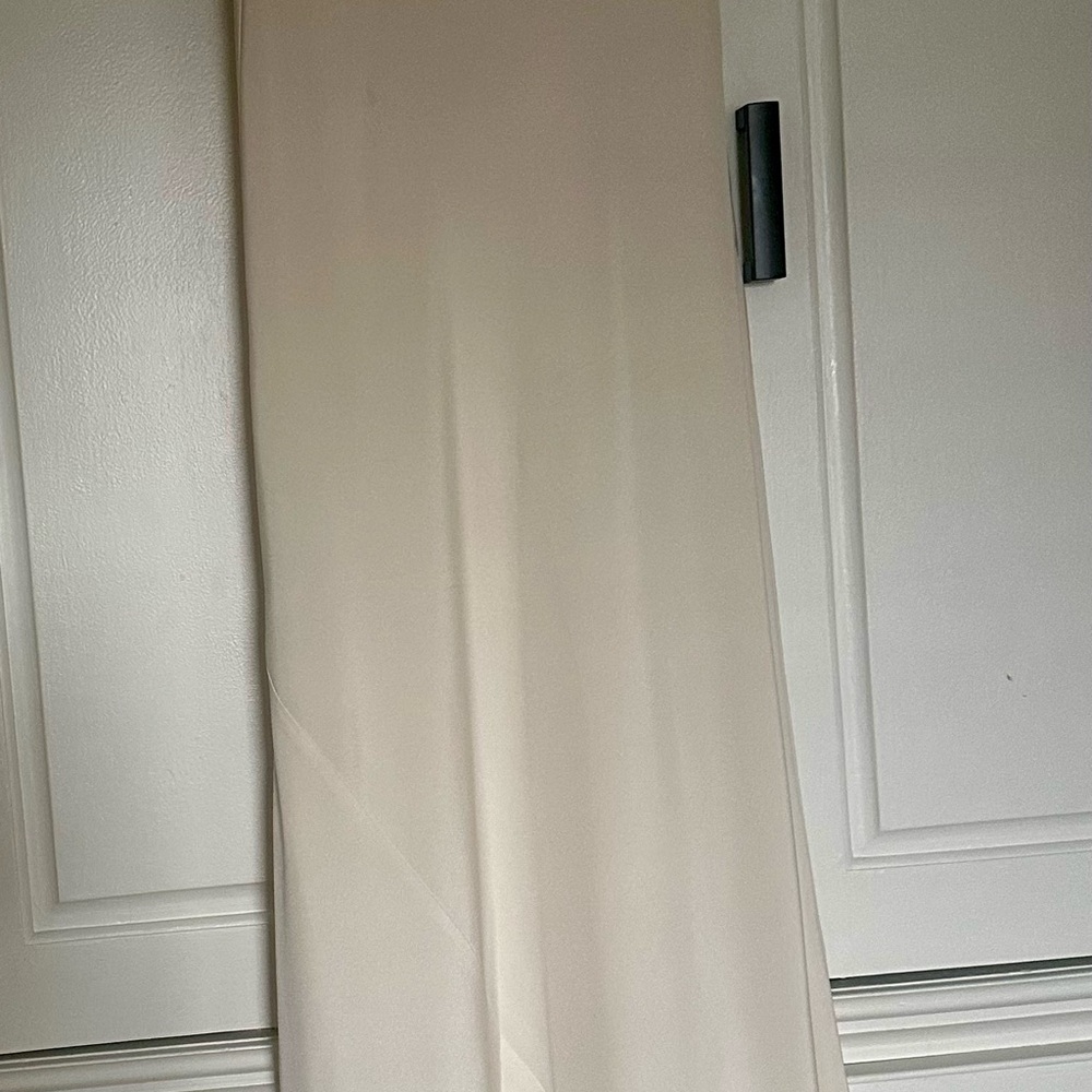 J. Crew Cream Silk Dress